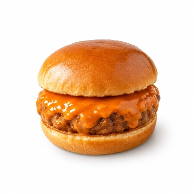 Friendly's Create Your Own Burger Unlimited Free Toppings Buffalo Sauce