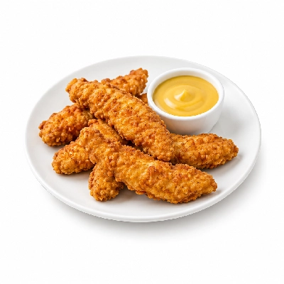 Friendly's Entrees Chicken Strips Honey Mustard Sauce