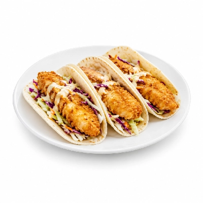 Friendly's Entrees Crispy Fish Taco Dinner