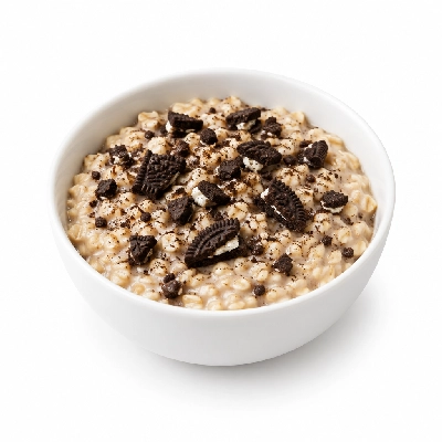 Friendly's Kids Breakfast Choose an Entree Oatmeal with Oreos