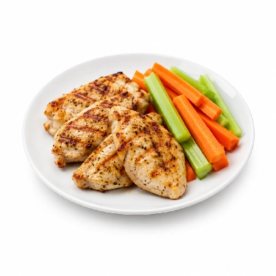 Friendly's Kids Menu Big Scoop Choose an Entree Dippin' Chicken Grilled with Carrot & Celery Sticks