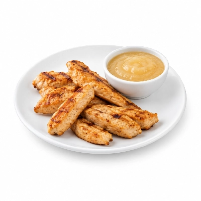 Friendly's Kids Menu Lil' Scoop Choose an Entree Chicken Fingers Grilled with Applesauce