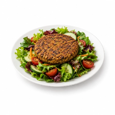 Friendly's Salads Boca Burger No Dressing