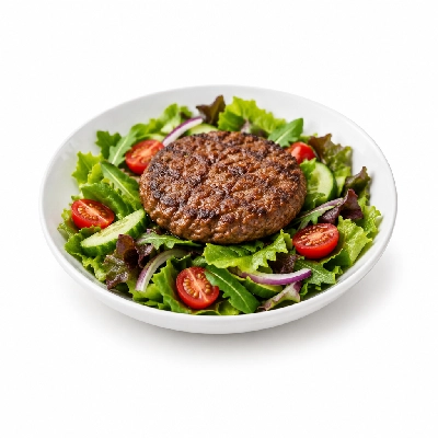 Friendly's Salads Burger No Dressing