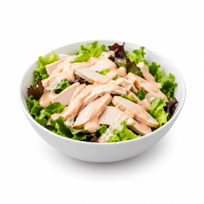Friendly's Salads Turkey Burger 1000 Island Dressing