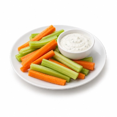 Friendly's Sides Carrot & Celery Sticks with Ranch Dressing