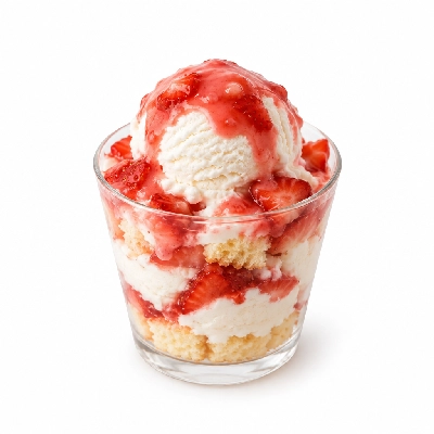 Friendly's Sundaes Strawberry Shortcake