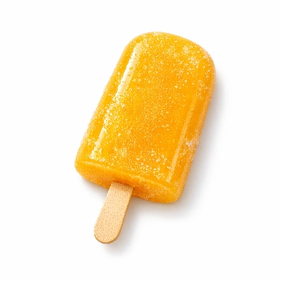 Frozen novelties ice type fruit no sugar added