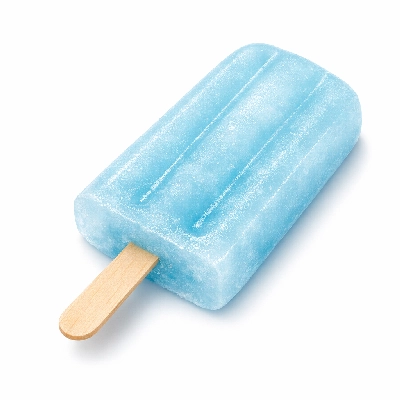 Frozen novelties ice type pop with low calorie sweetener