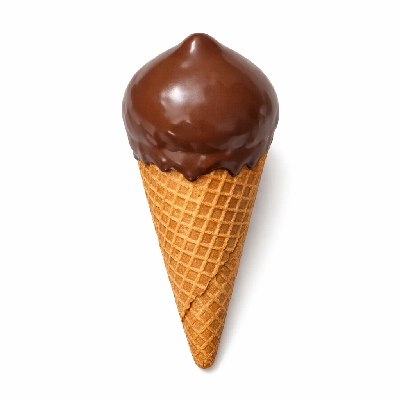 Frozen novelties klondike slim-a-bear chocolate cone