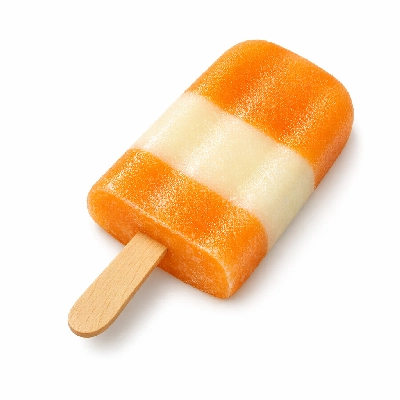Frozen novelties no sugar added creamsicle pops