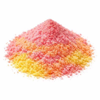 Fruit-flavored drink dry powdered mix low calorie with aspartame