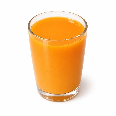 Fruit juice drink greater than 3% high vitamin c and added thiamin