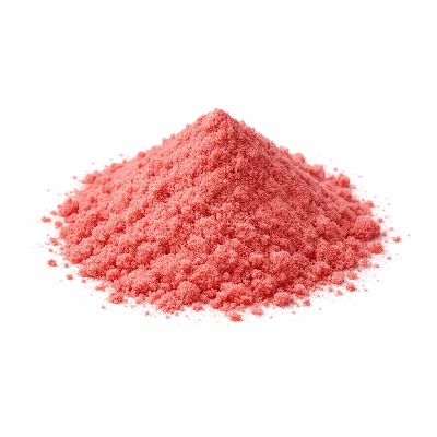 Fruit punch-flavor drink powder without added sodium