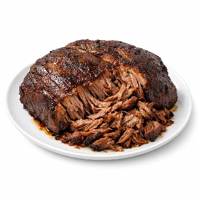 Game meat bison chuck shoulder clod separable lean only 3-5 lb roast cooked braised buffalo