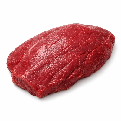 Game meat bison shoulder clod separable lean only trimmed to 0" fat raw buffalo