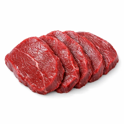 Game meat caribou raw