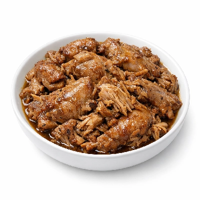 Game meat rabbit wild cooked stewed