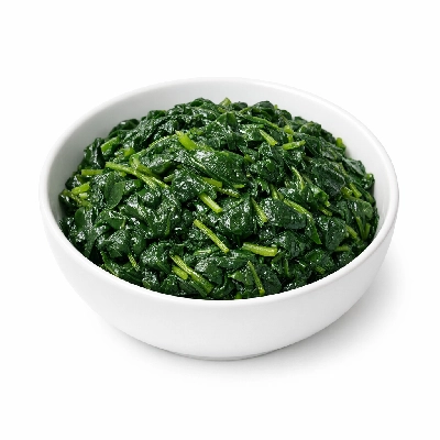 Cress garden cooked boiled drained without salt