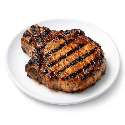 Garlic Lime Grilled Pork Chops