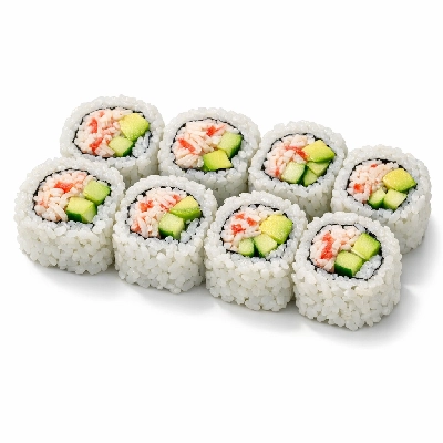 Genji Cooked Crabmeat California Roll