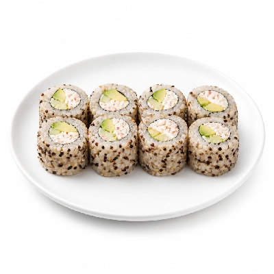 Genji Cooked Multi-Grain California Roll