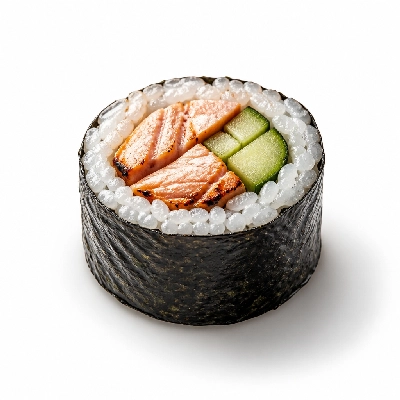 Genji Cooked Multi-Grain Grilled Salmon Cucumber Roll