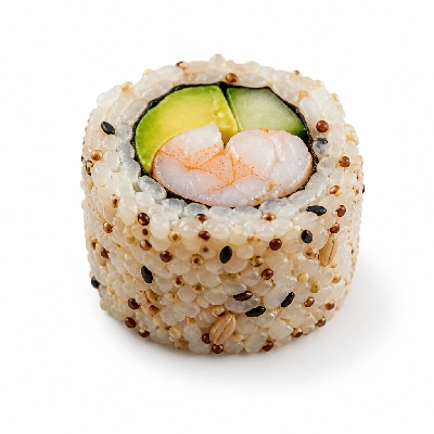 Genji Cooked Multi-Grain Shrimp California Roll