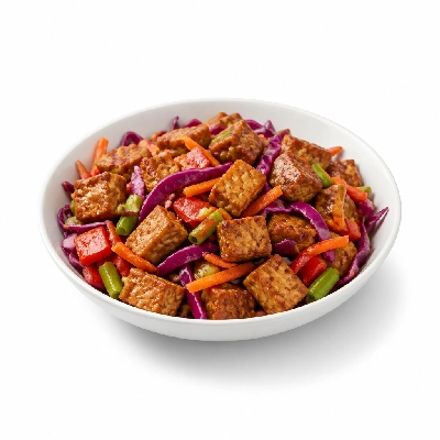 Genji Madras Tempeh Salad