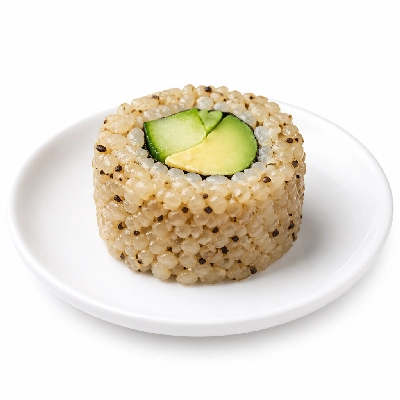Genji Raw Sushi Brown Rice Boston Roll