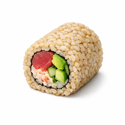 Genji Raw Sushi Brown Rice Ocean Jewel Roll