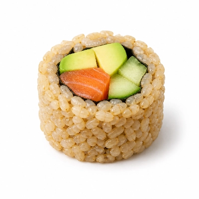 Genji Raw Sushi Brown Rice Tokyo Roll
