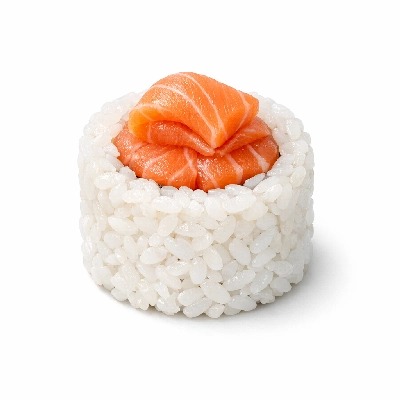 Genji Raw Sushi Double Salmon Roll