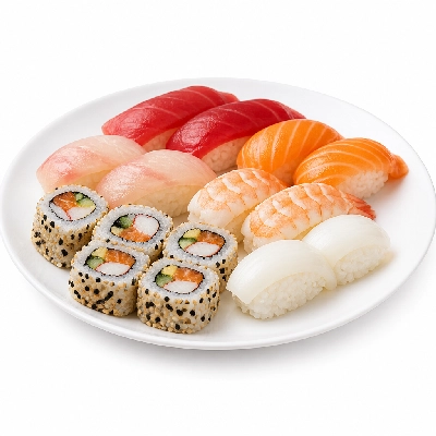 Genji Raw Sushi Multi-Grain Genji Nigiri Roll Combo