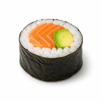 Genji Raw Sushi Multi-Grain Salmon Avocado Roll