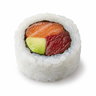 Genji Raw Sushi Multi-Grain Tricolor Roll Combo 3