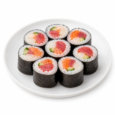 Genji Raw Sushi Ocean Jewel Roll