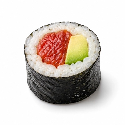 Genji Raw Sushi Spicy Tuna Avocado Roll