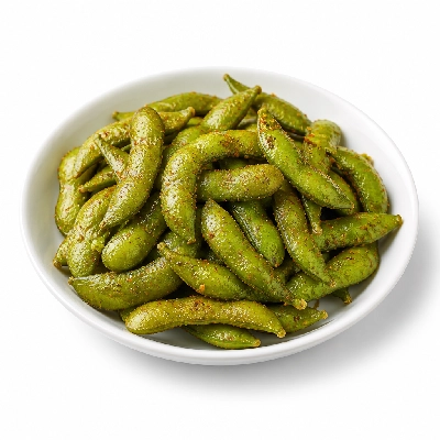 Genji Sides Edamame Spiced Creole