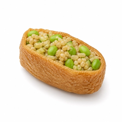 Genji Sides Inari Brown Rice Vegan Edamame Salad Snackers
