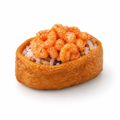 Genji Sides Inari Multi-Grain Spicy Rock Shrimp Snackers
