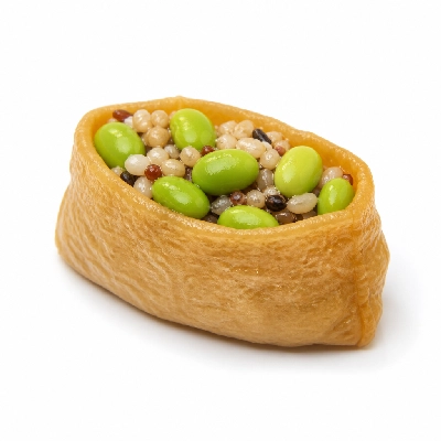 Genji Sides Inari Multi-Grain Vegan Edamame Salad Snackers