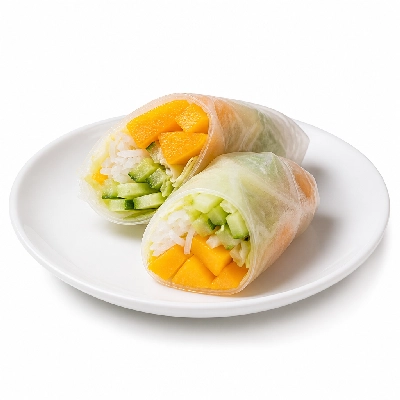 Genji Sides Summer Rolls Mango with Sweet Chili Sauce