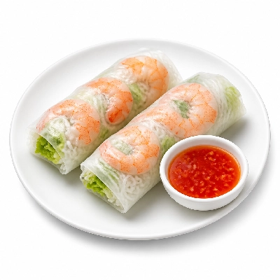 Genji Sides Summer Rolls Shrimp with Sweet Chili Sauce