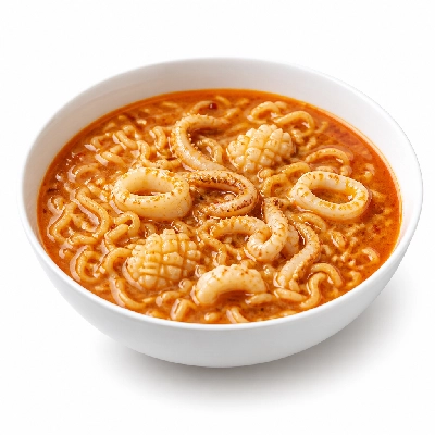 Genji Soups Ramen Noodle Calamari Chili Miso
