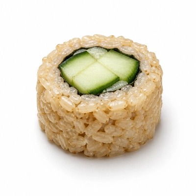 Genji Veggie Brown Rice Cucumber Regular Roll