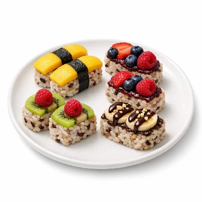 Genji Veggie Multi-Grain Dessert Sushi 8 Pieces