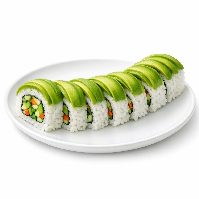 Genji Veggie Vegetable Dragon Roll