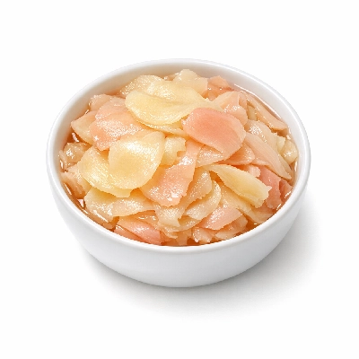 Ginger root pickled canned