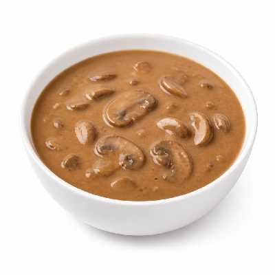 Golden Corral Hot Buffet Brown Gravy with Mushrooms